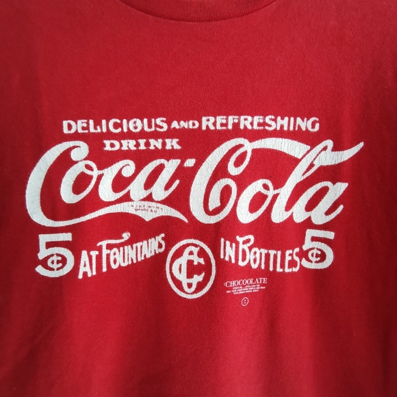 Vintage Chocoolate X Cocacola collab T-Shirt - Picture 4 of 4